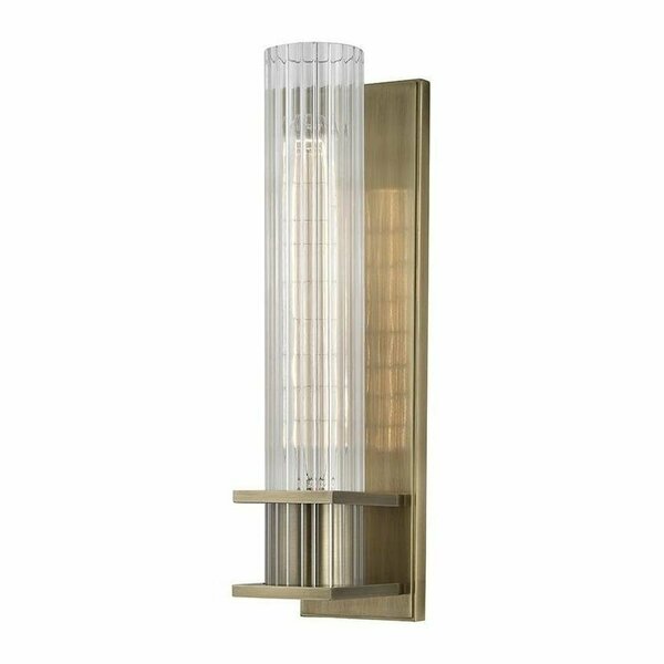 Hudson Valley Sperry 1 Light Wall Sconce 1001-AGB